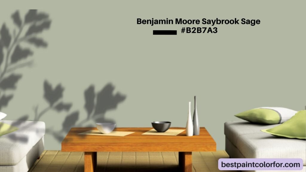 Benjamin Moore Saybrook Sage - Cozy Sage