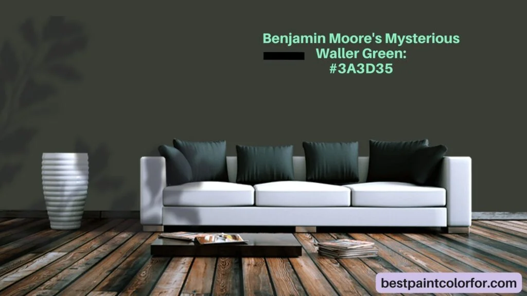 Benjamin Moore's Mysterious Waller Green:
