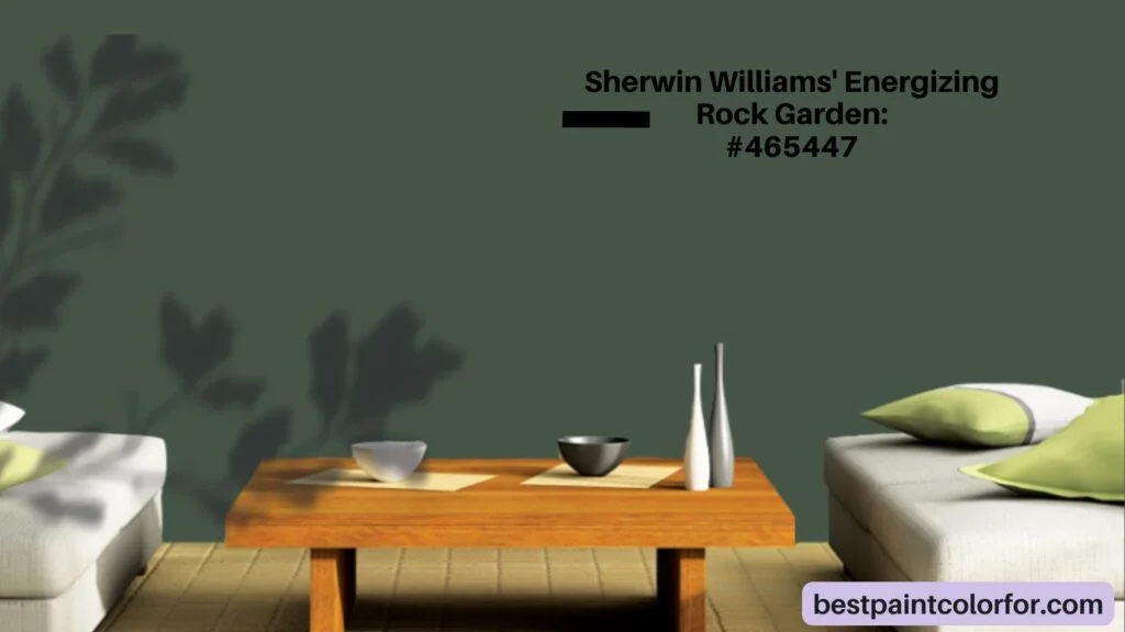 Sherwin Williams' Energizing Rock Garden: