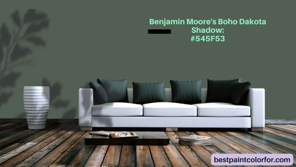 Benjamin Moore's Boho Dakota Shadow: