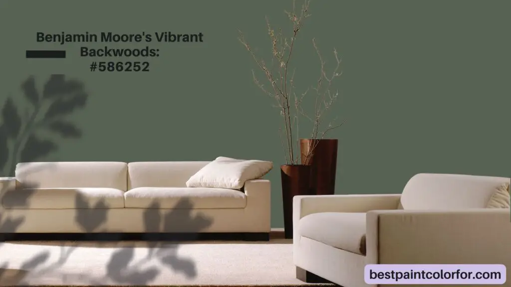 Benjamin Moore's Vibrant Backwoods: