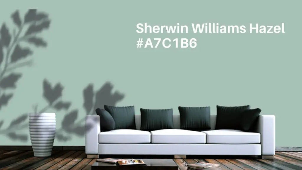 Sherwin Williams Hazel - A Cool Green