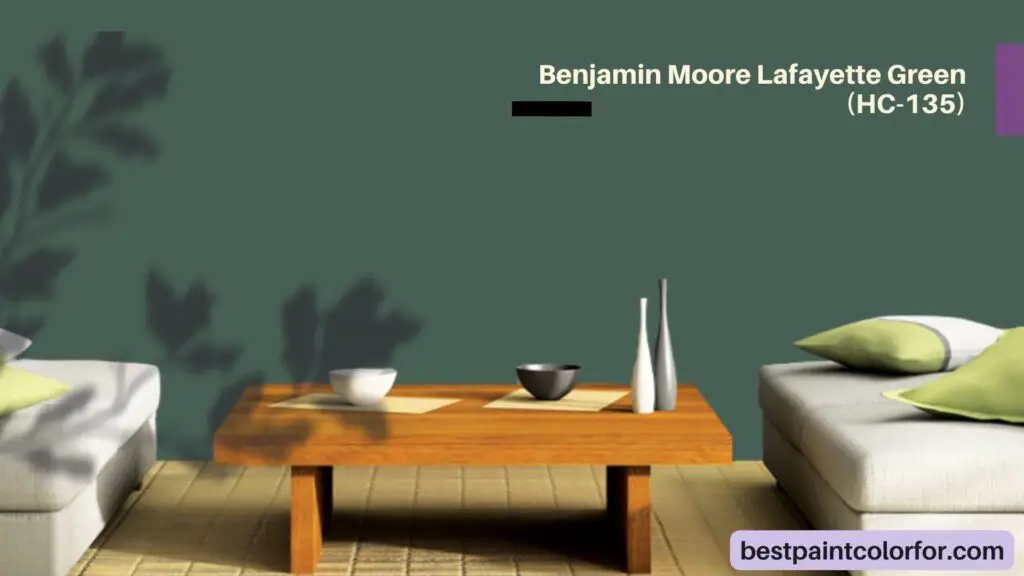 Benjamin Moore Lafayette Green (HC-135)