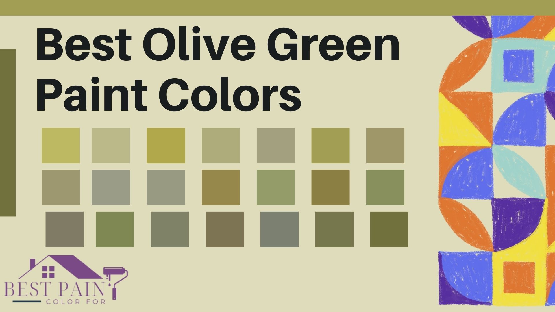 40+ Best Olive Green Paint Colors Must Use in 2023 Best Paint Color For