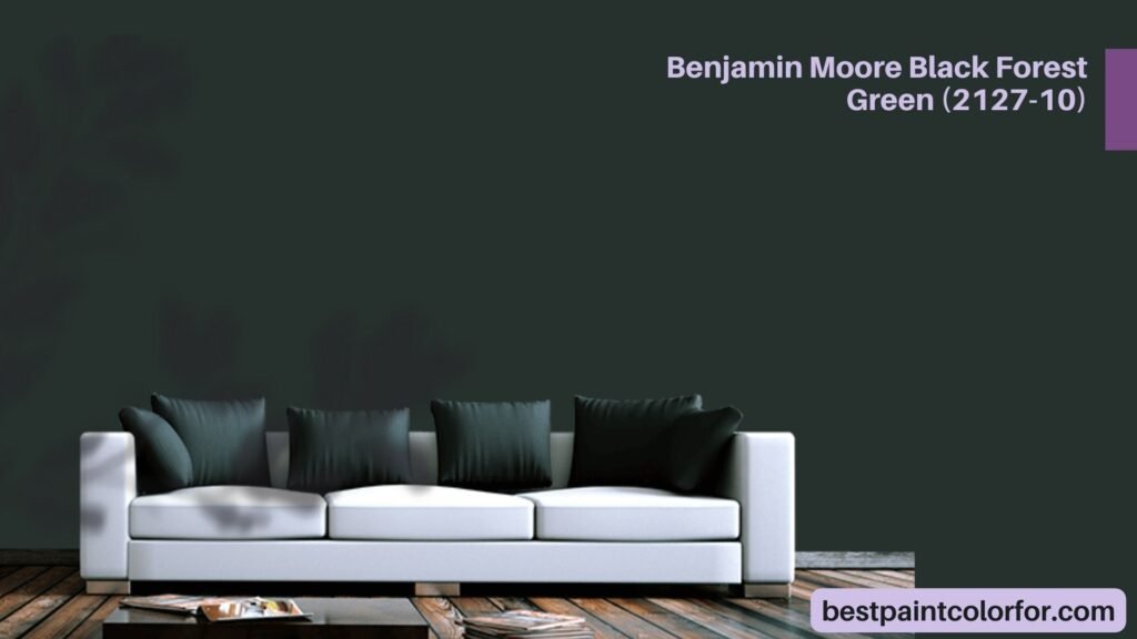 Benjamin Moore Black Forest Green (2127-10)