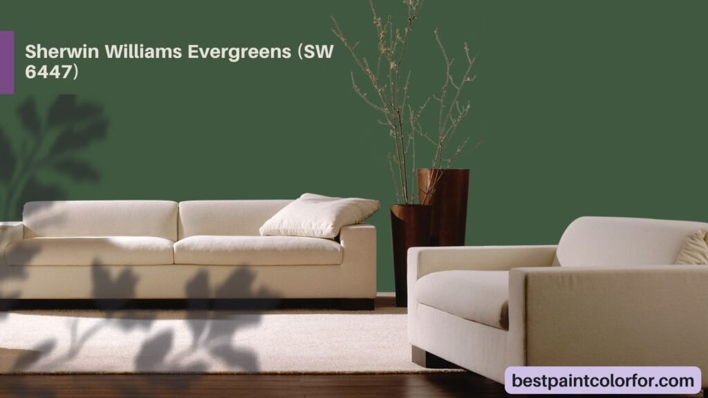 Sherwin Williams Evergreens (SW 6447)