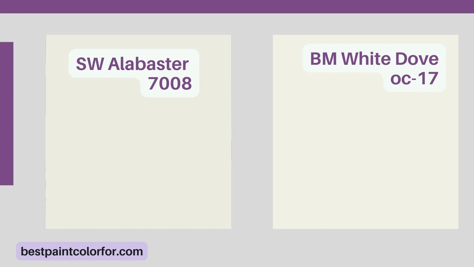 SW Alabaster vs BM White